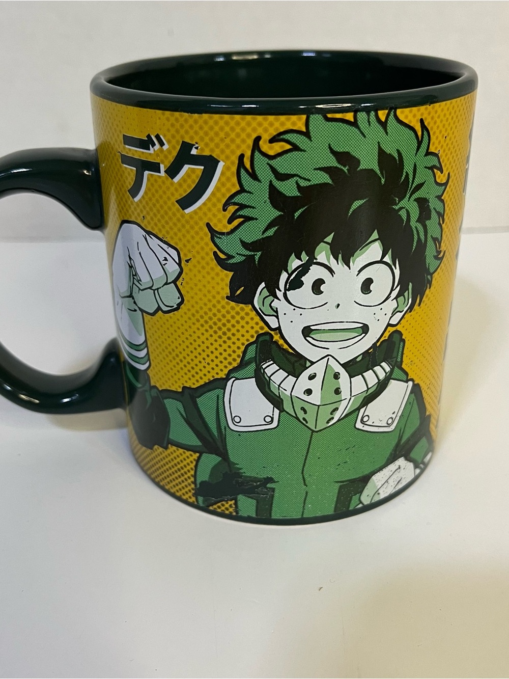 My Hero Academia Izuku Midoriya Green Character Ceramic Coffee Mug